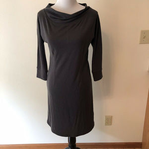 Royal Robbins charcoal 3/4 sleeve dress - womens S